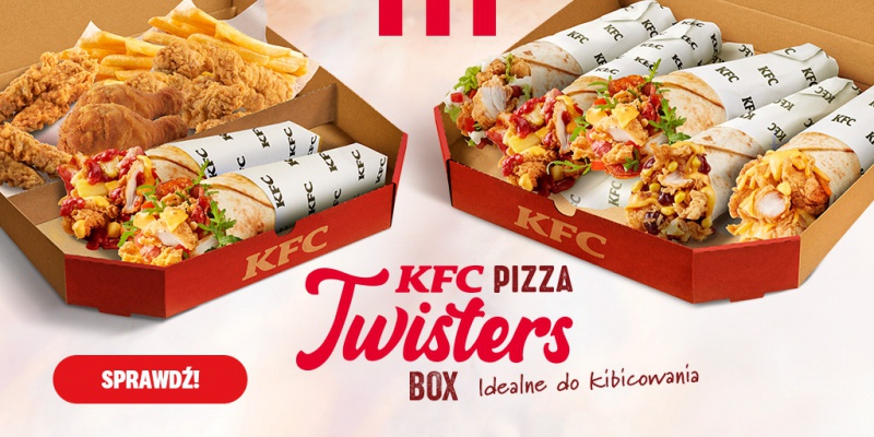 Idealny Zestaw Kibica Na Euro To Kfc Pizza Twisters Box Media I